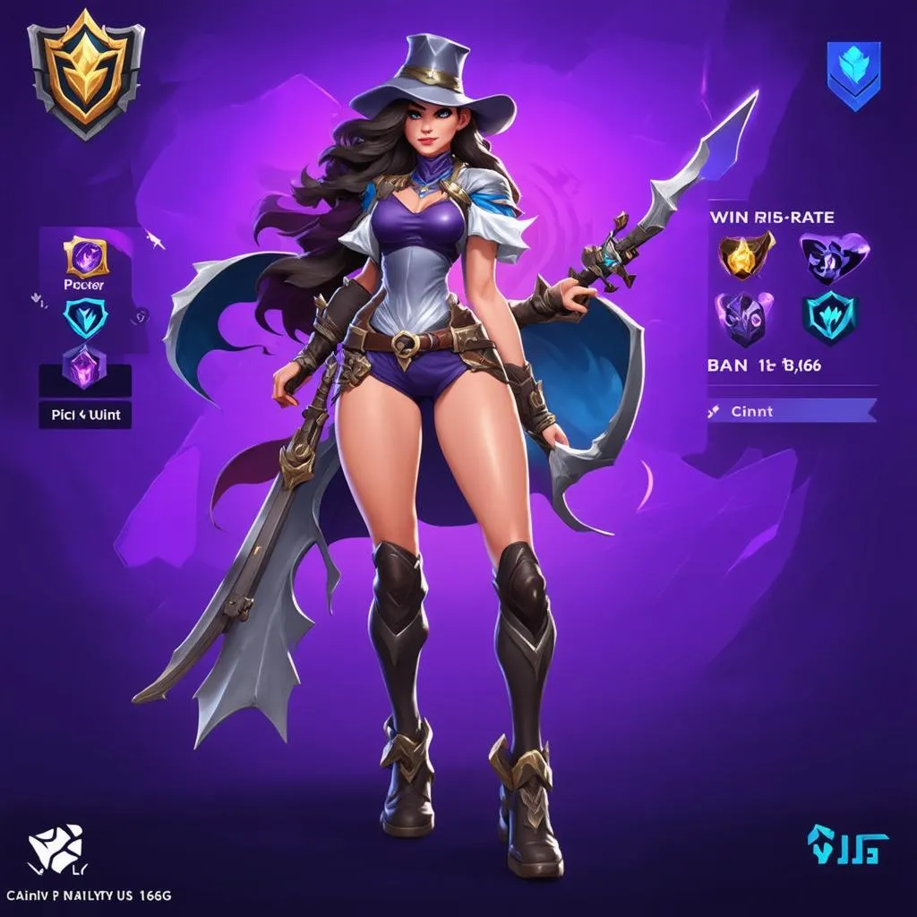 Thống kê Caitlyn U.GG