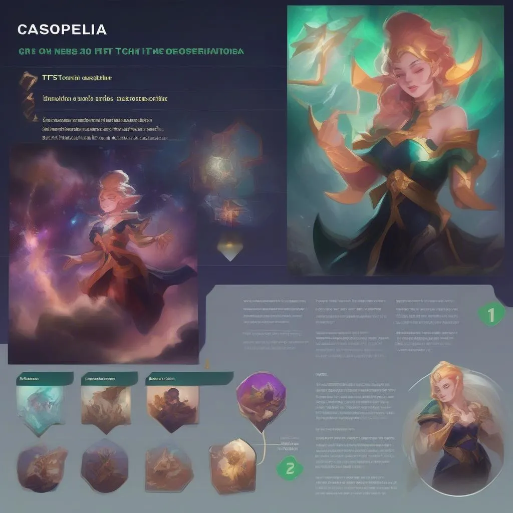 Cassiopeia TFT: Hướng dẫn sử dụng