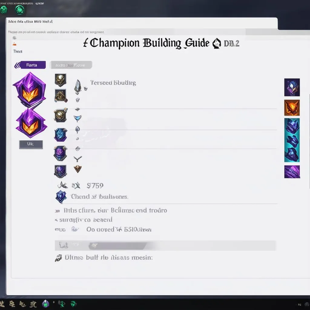 Champion Builds: Meta