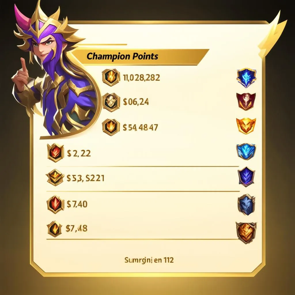 Champion Points