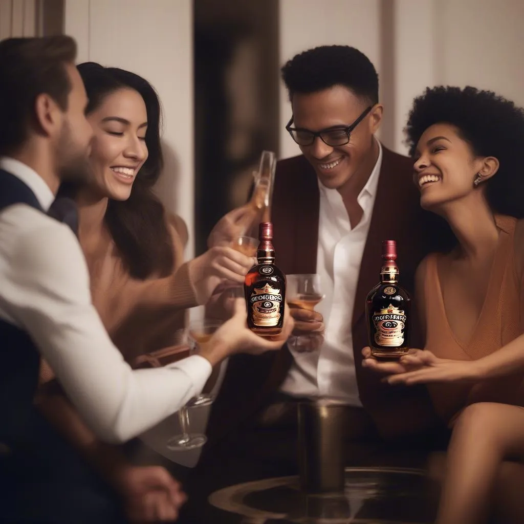 Lon rượu Chivas Regal 72