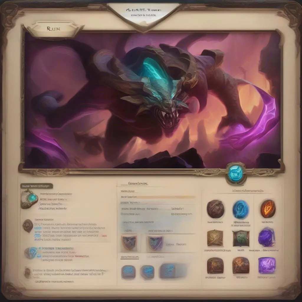 Cho'Gath Runes Guide