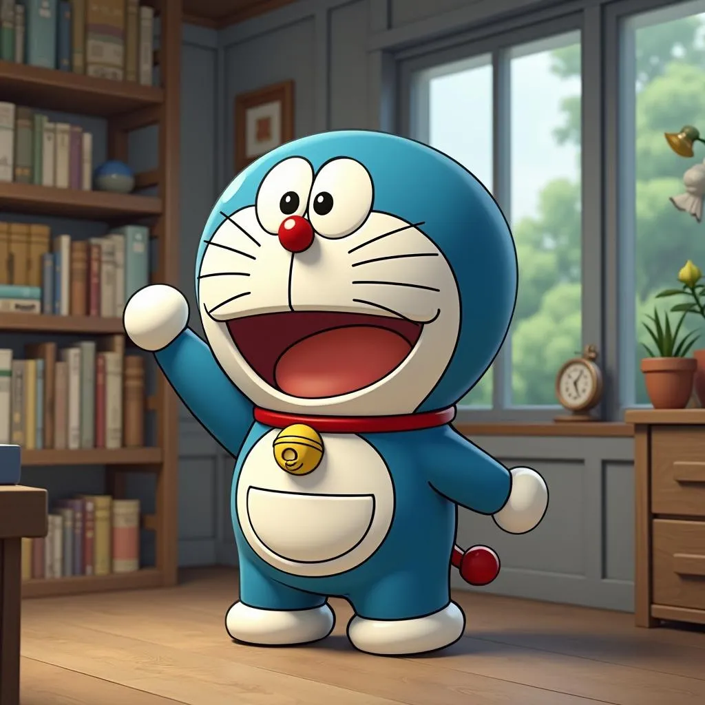 Cỗ máy thời gian Doraemon là một công cụ khoa học và giáo dục tuyệt vời