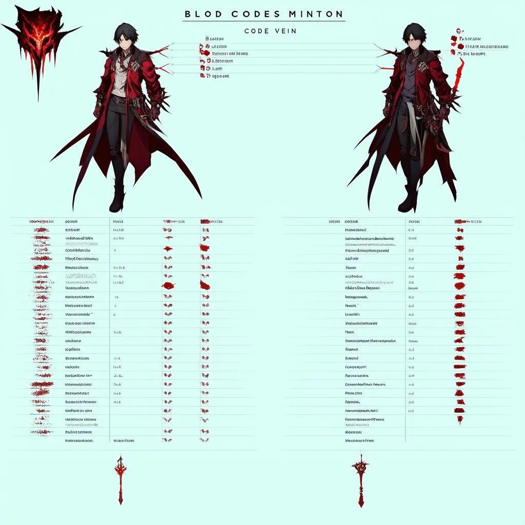 Các loại máu Code Vein