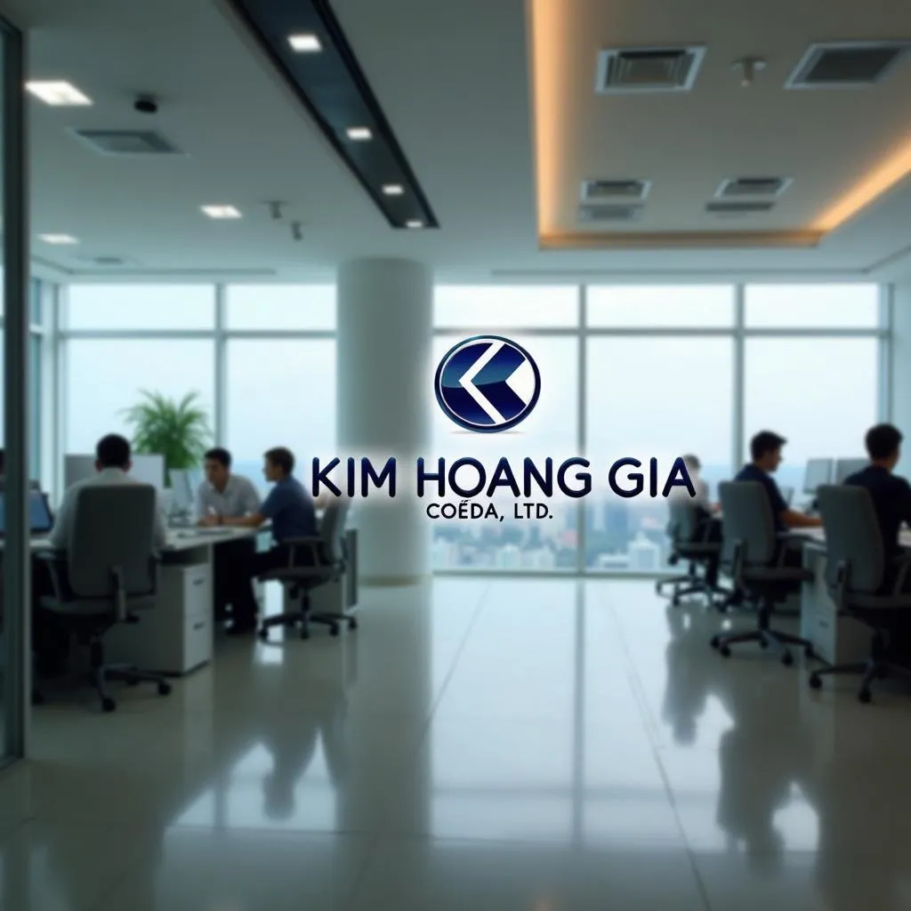 Hình ảnh văn phòng làm việc của Công ty TNHH Kim Hoàng Gia