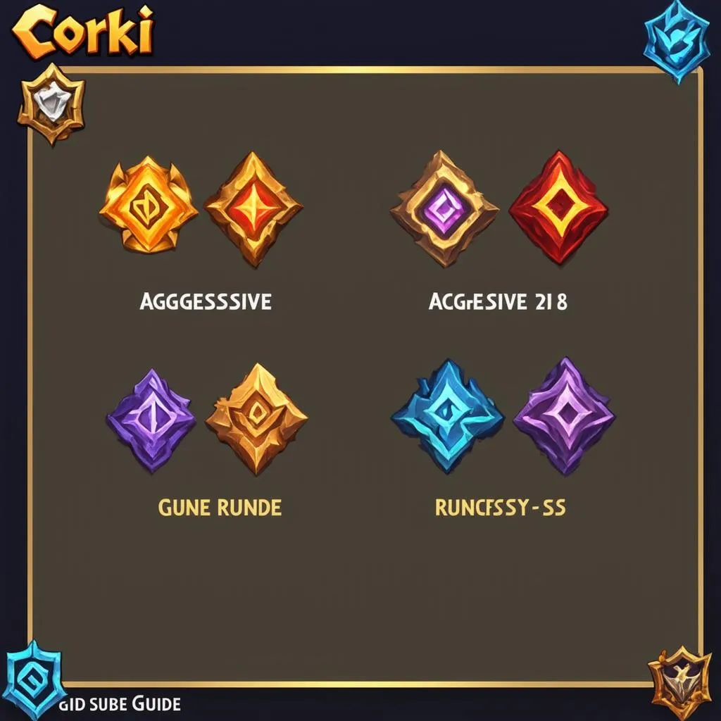 CORKI RUNES GUIDE