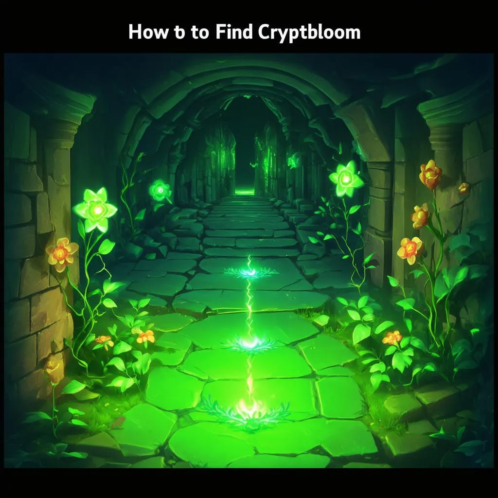 Hướng dẫn tìm Cryptbloom