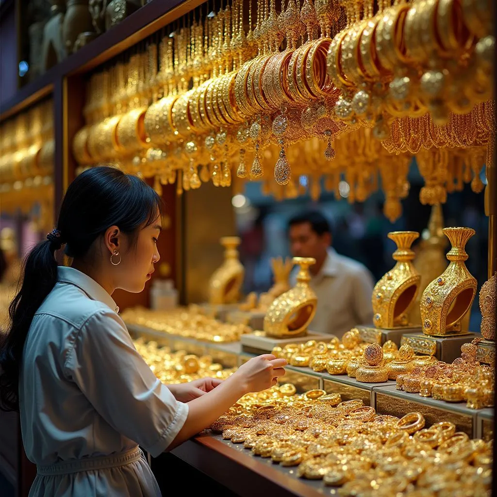 Cửa hàng vàng bạc Hà Nội