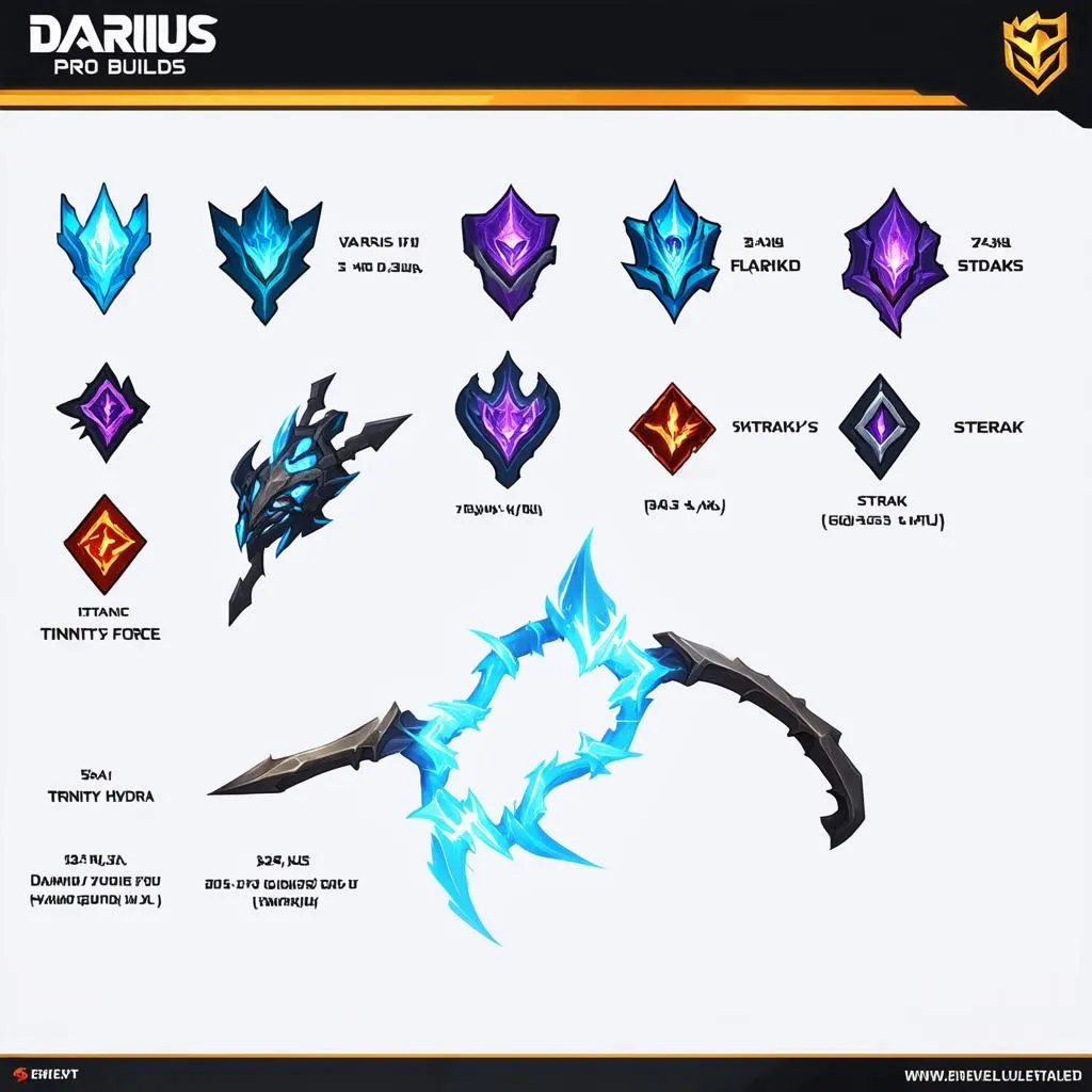 Hướng Dẫn Xây Dựng Darius Pro Builds: Lên Đồ Darius Mùa Mới Cực Mạnh