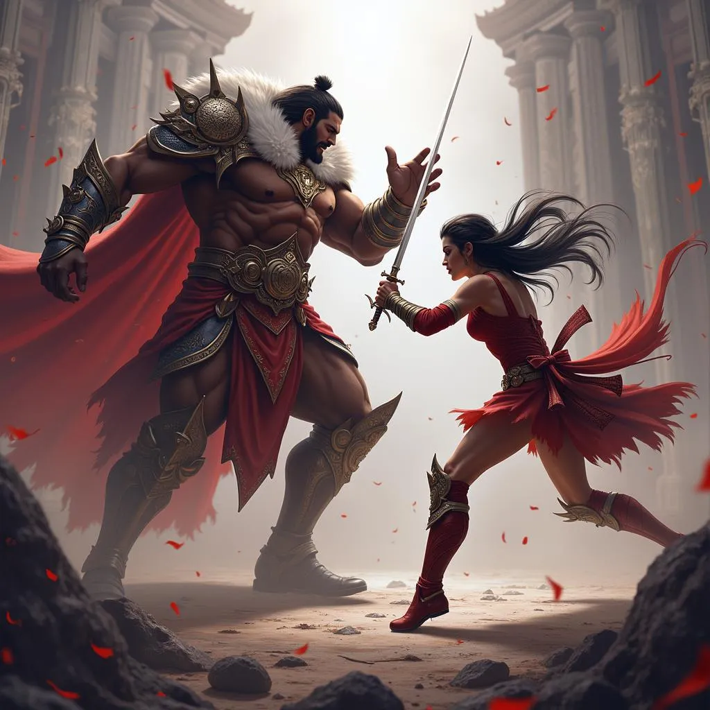 Darius vs Fiora: Khi Đại Tướng Noxus chạm trán Kiếm Sư Cao Kỳ