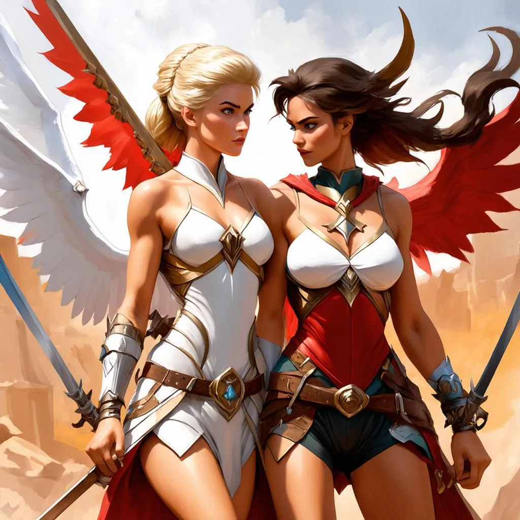 Diana and Leona