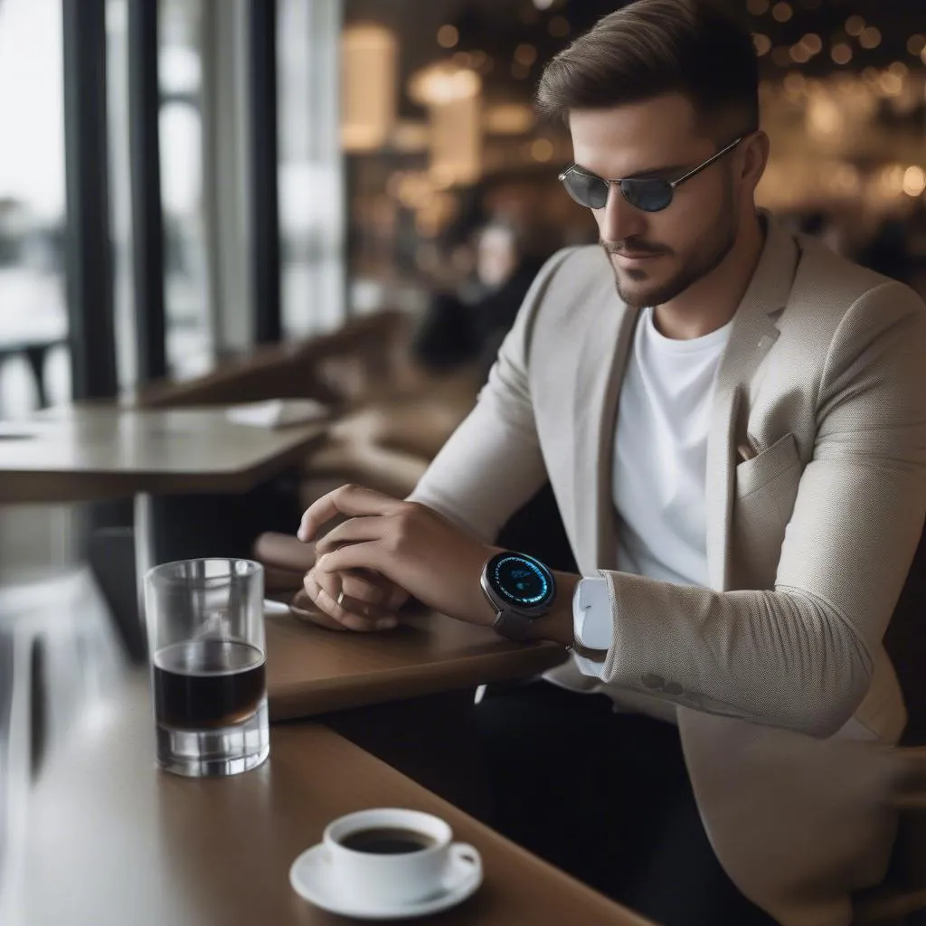 Đồng hồ smartwatch sang trọng