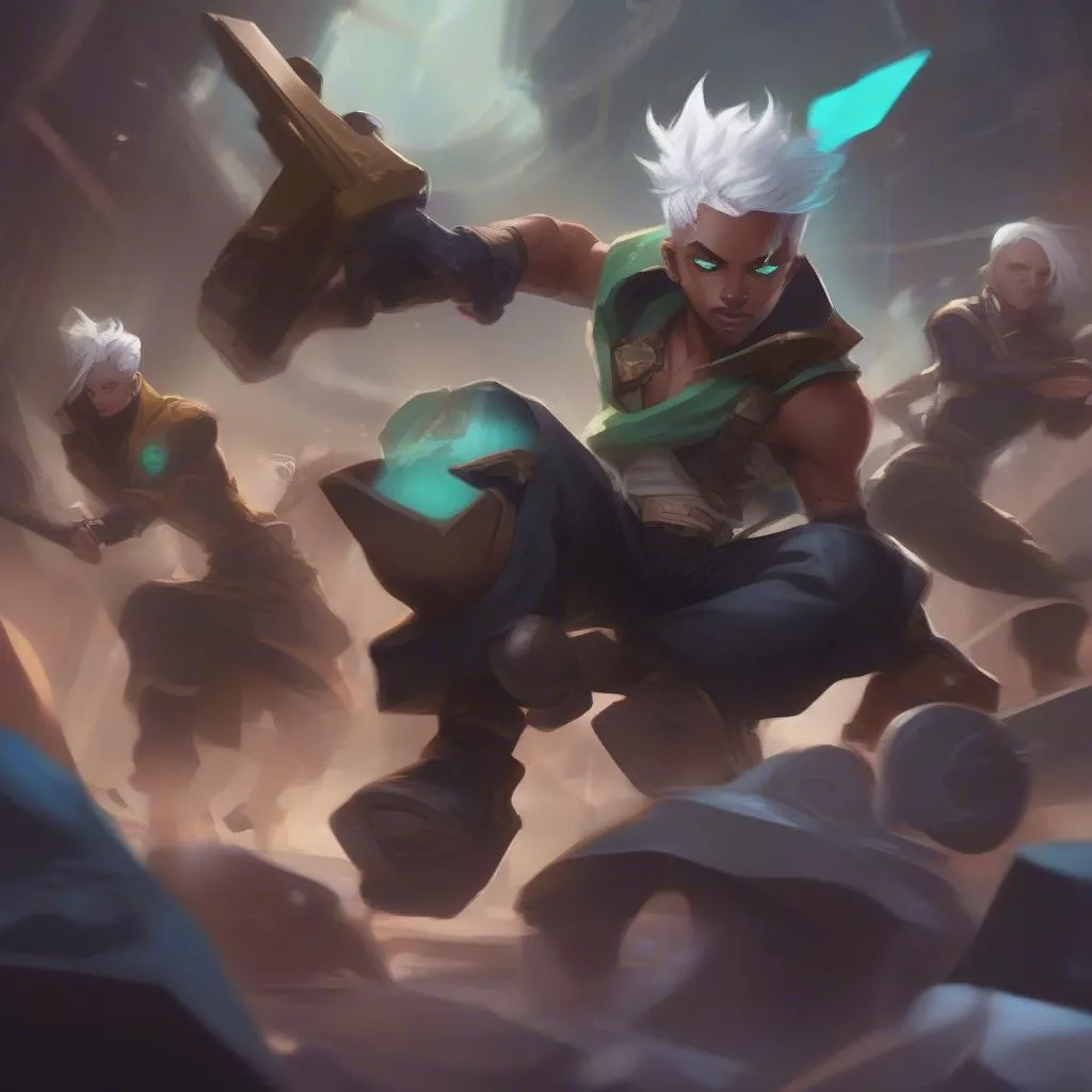 Ekko Aram Teamfight