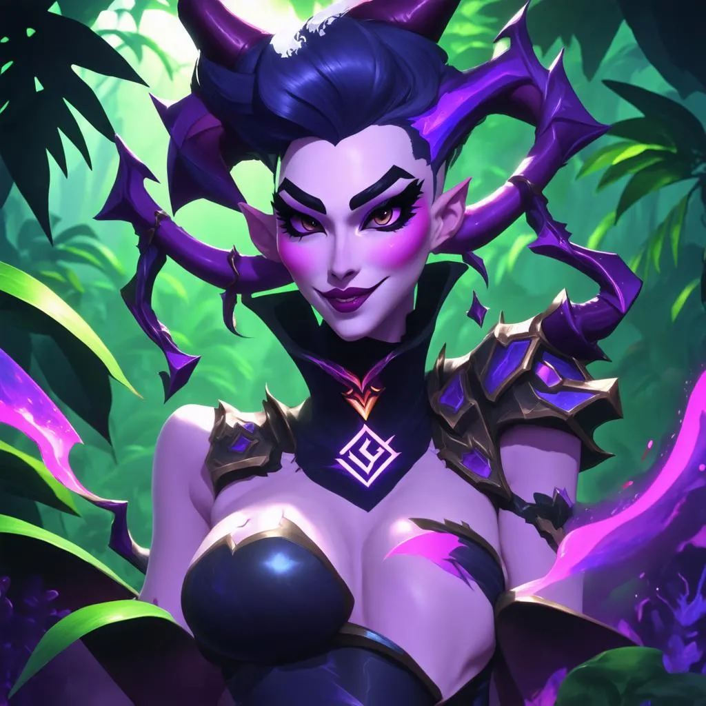 evelynn-jungle-trang-bi-giua-tran