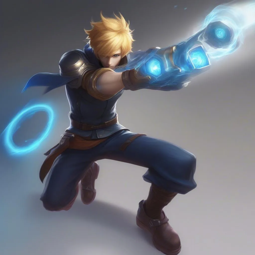 Ezreal 3 fan art