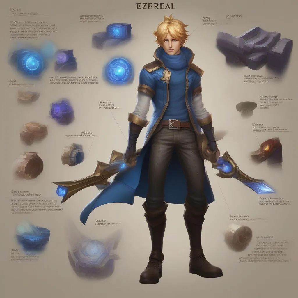 Ezreal Builds