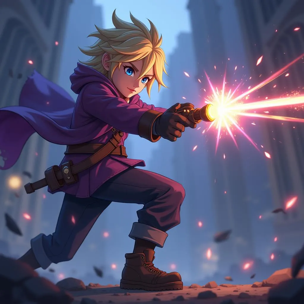 Ezreal sử dụng Phát Bắn Thần Bí