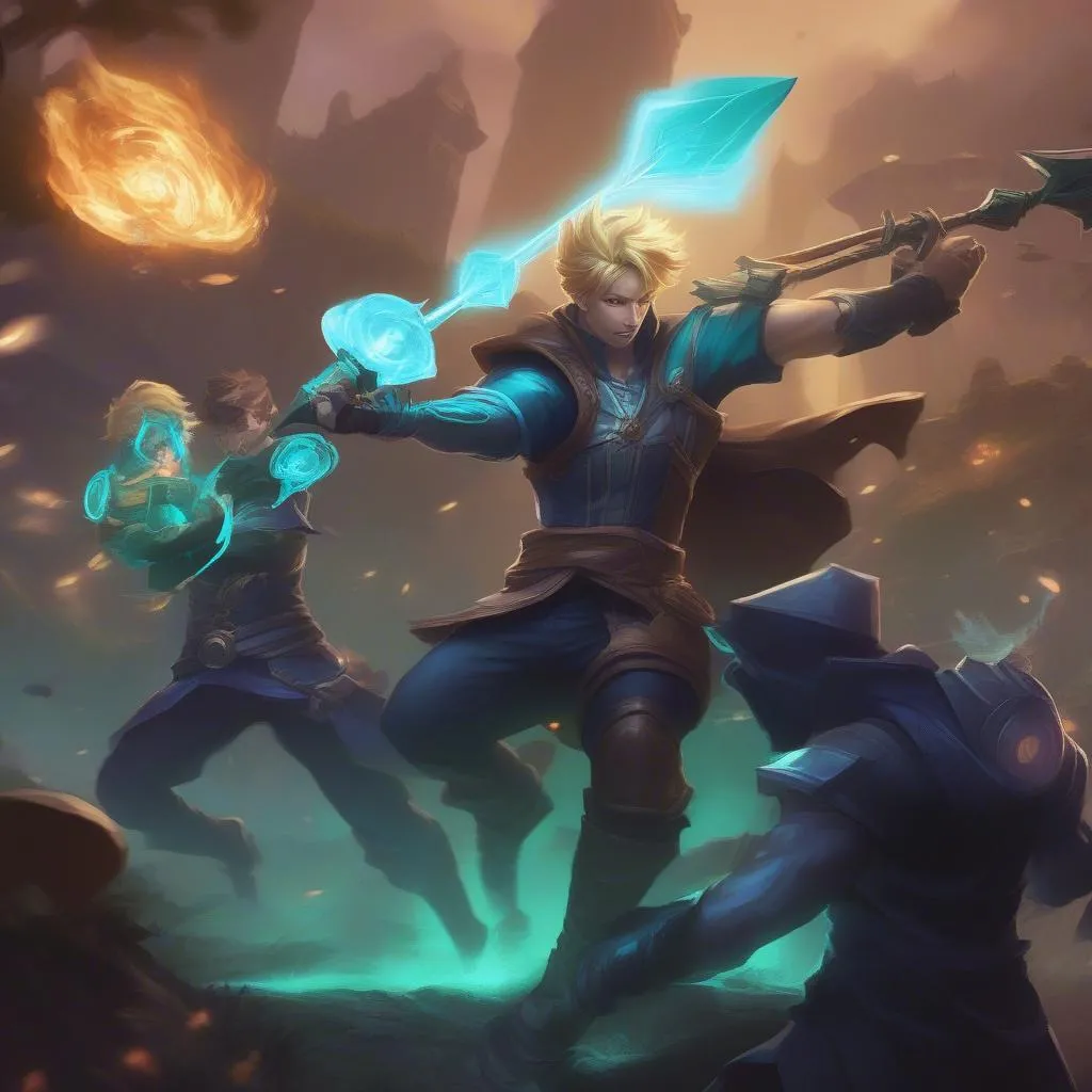 Ezreal và Thresh: Cặp đôi hoàn hảo