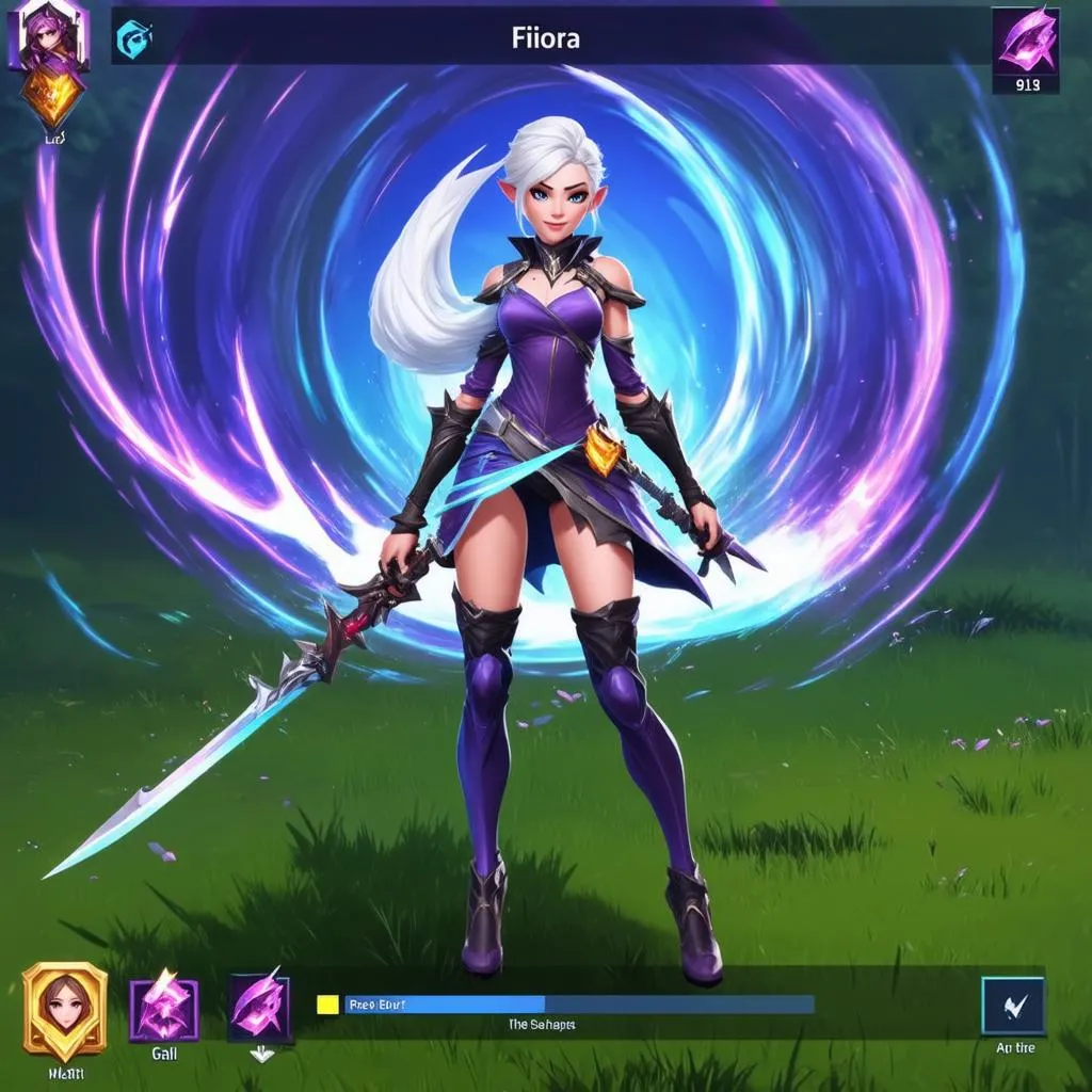 Lối chơi Fiora