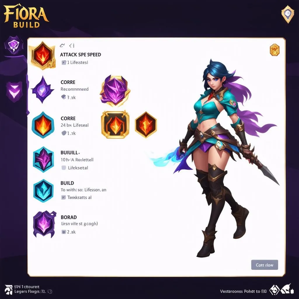 Fiora build