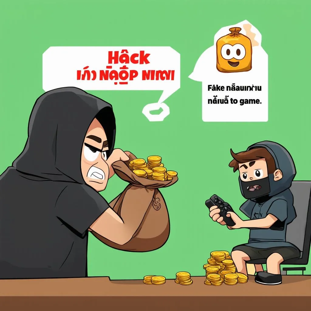 Game thủ bị lừa đảo bởi hack nạp game