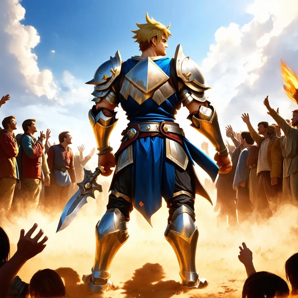 GodKing Garen: Huyền Thoại Bất Tử Của LMHT