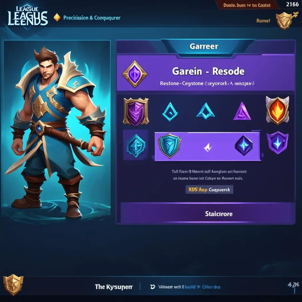 Garen Build Runes