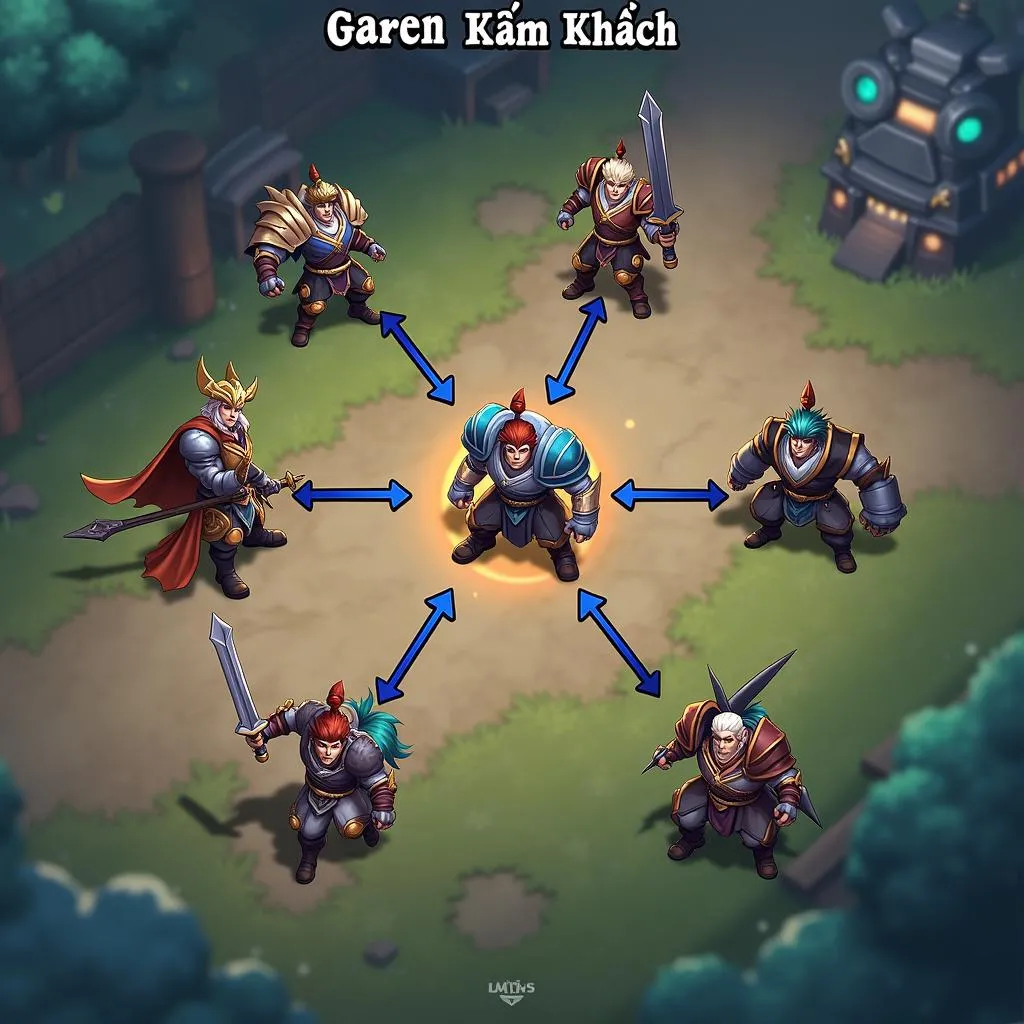 Garen TFT trong Đội hình Kiếm Khách