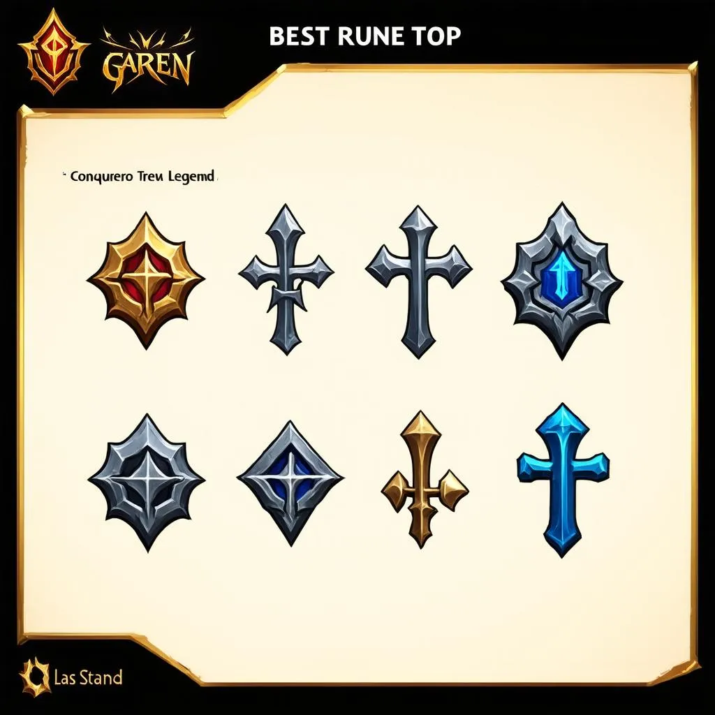 Garen Top Runes