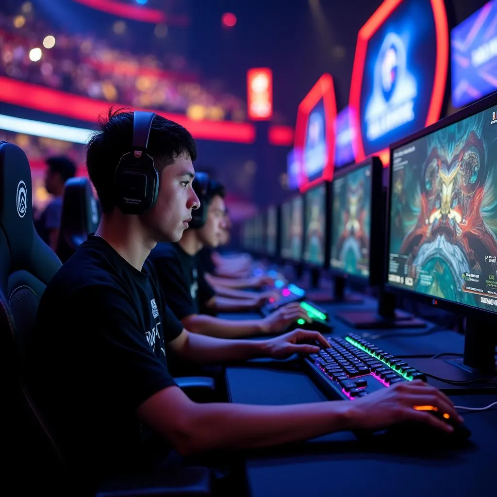 Không khí sôi động tại giải đấu LMHT do Pentakill Hà Nội CLUB tổ chức