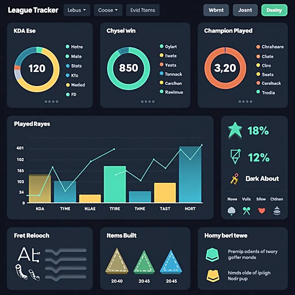 Giao diện League Tracker