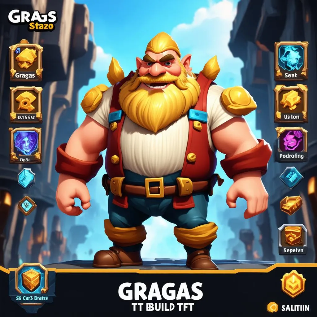 Gragas TFT: Bí mật của “Thùng rượu” trong Đấu trường Chân lý