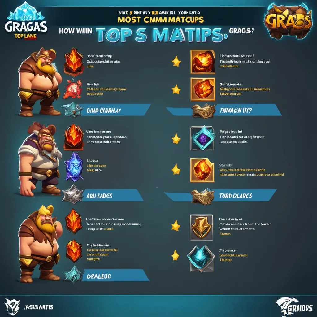 Gragas Top Matchups