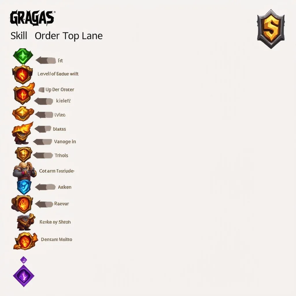 Gragas Skill Order