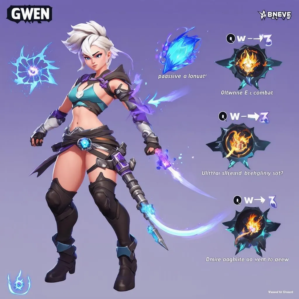 Gwen skillset