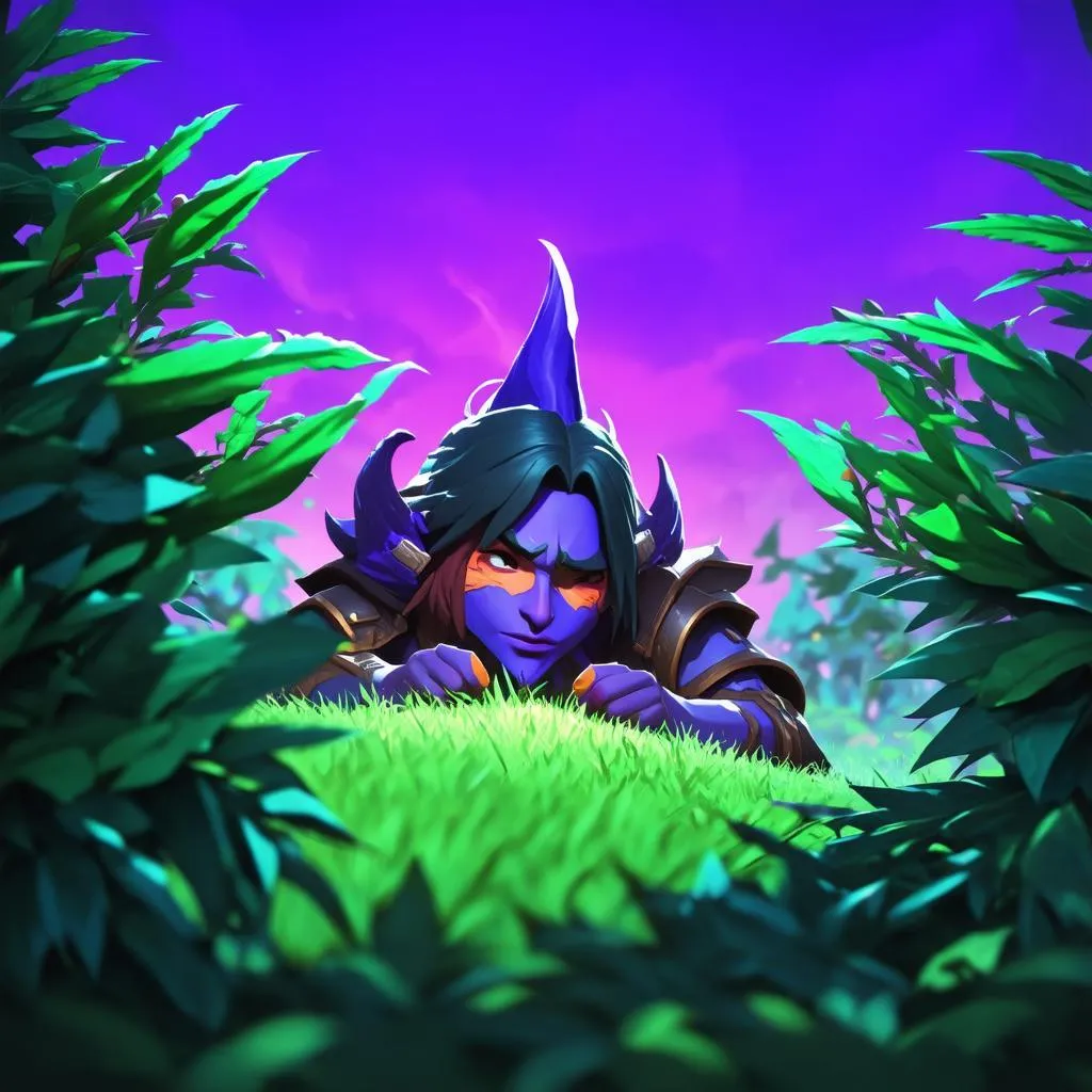 Heroes of the Storm - Hide in Bush