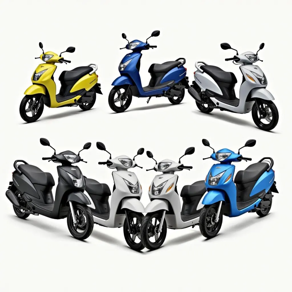 Honda Wave 2021 đa dạng màu sắc