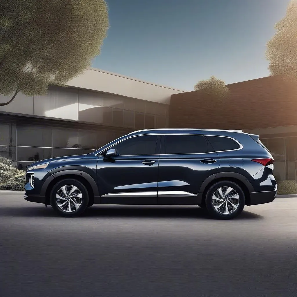 Giá Hyundai Santafe tại đại lý