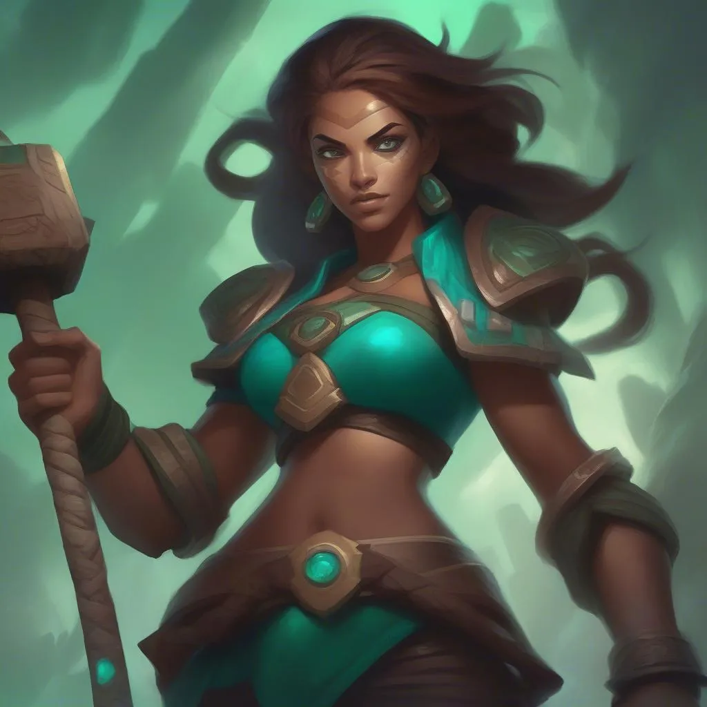 Illaoi League: Nữ Thần Hải Cẩu Và Bí Ẩn Về Sức Mạnh Bất Khả Chiến Bại