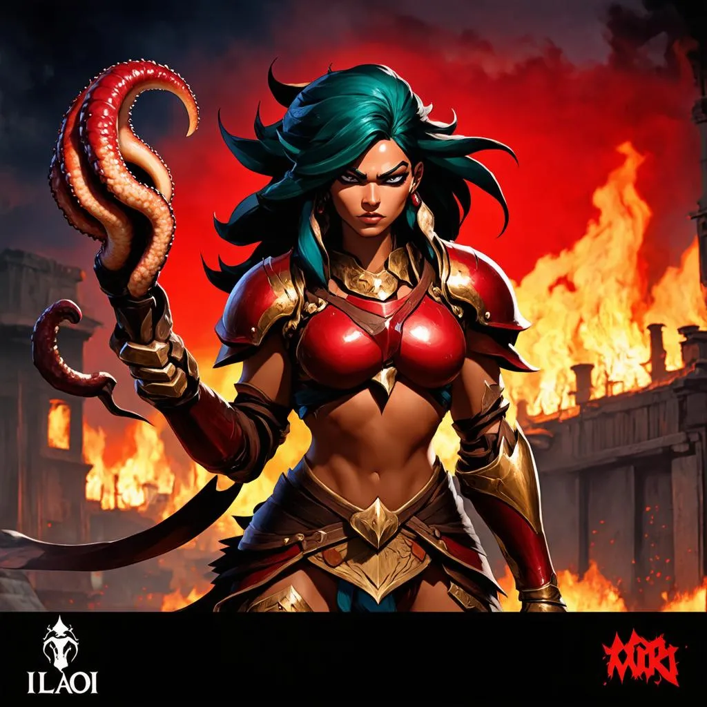 Illaoi: Nữ Thần Dị giáo trong Liên Minh Huyền Thoại