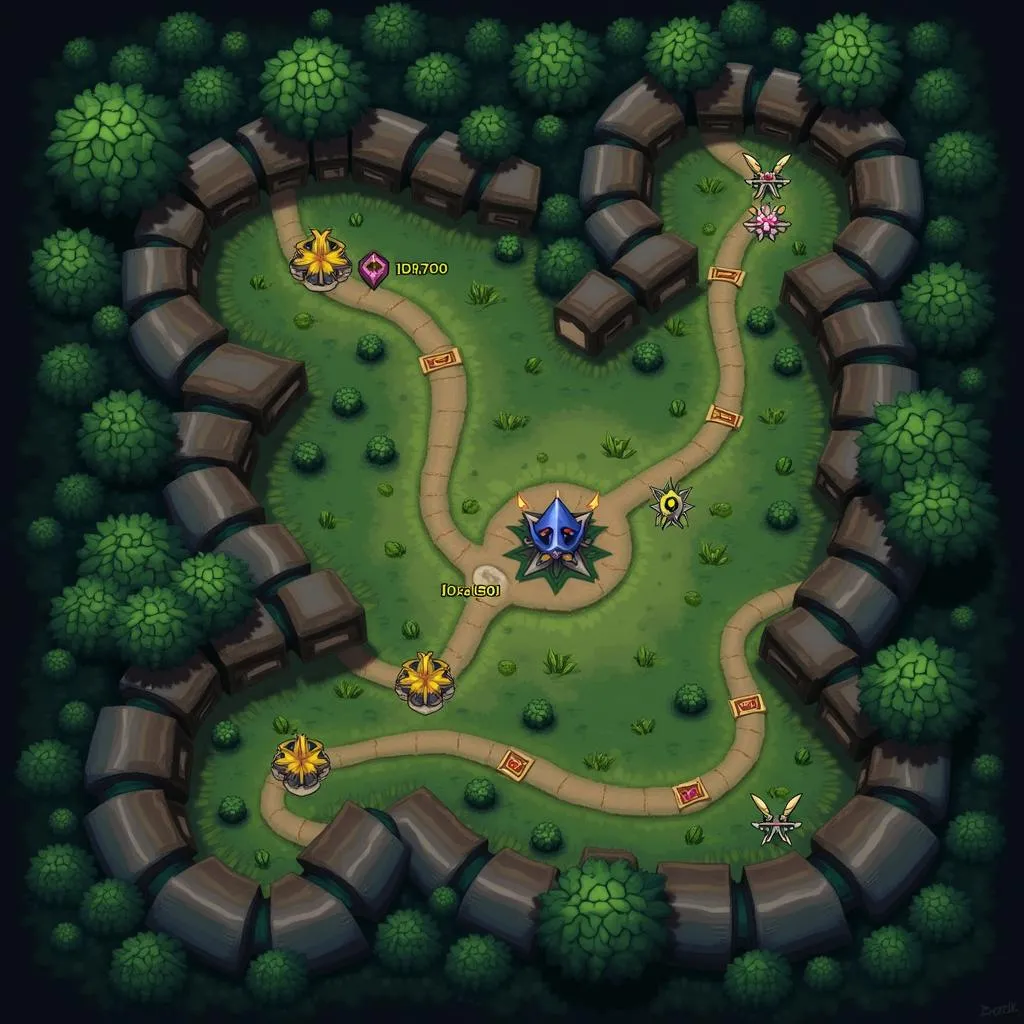 Ivern Path trên bản đồ Summoner's Rift