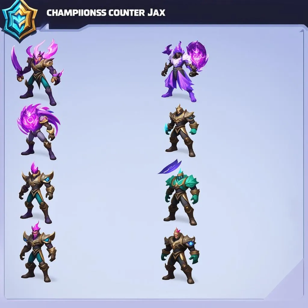 Counter Jax: Hướng Dẫn Chi Tiết Cho Người Chơi Liên Minh Huyền Thoại