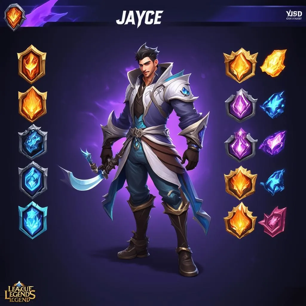 Trang bị cho Jayce