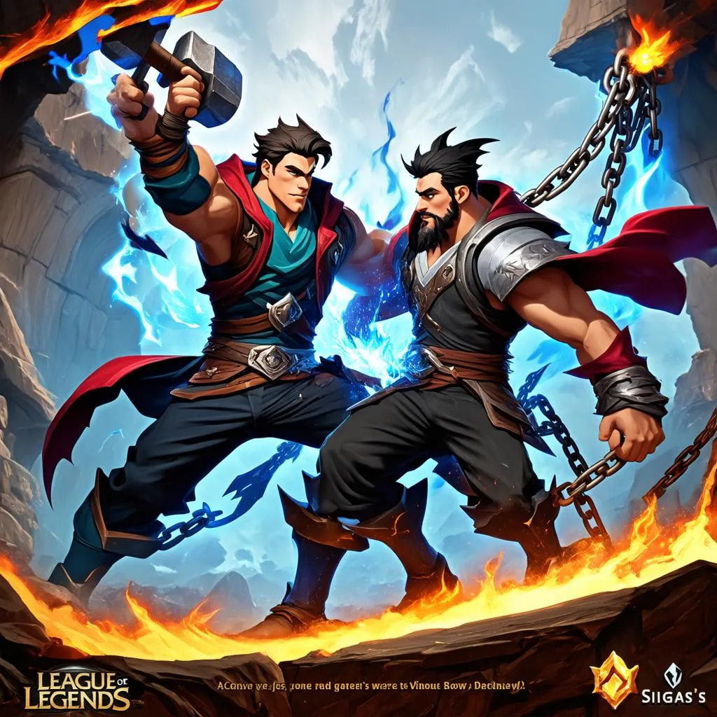 Jayce vs Sylas: Cuộc Đối Đầu Giữa Công Nghệ Tiên Tiến và Ma Thuật Cổ Đại