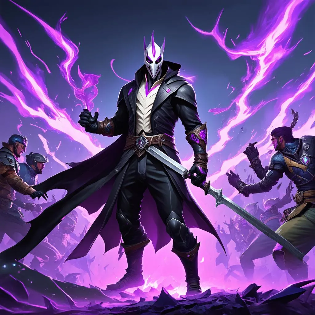 Jhin trong đội hình nhiều khống chế