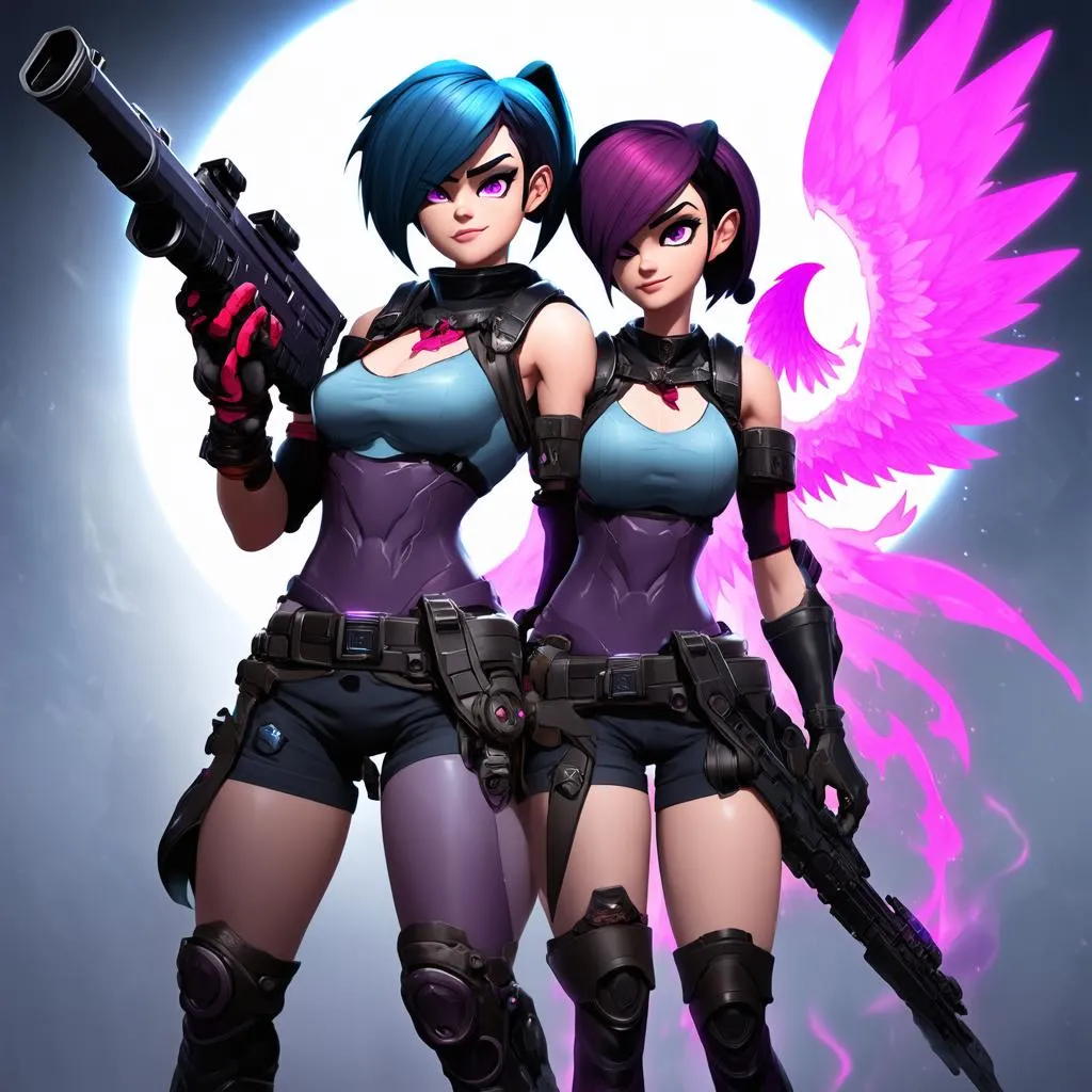 Jinx and Karma support