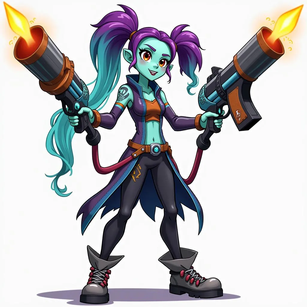 Jinx Tráo Đổi Vũ Khí