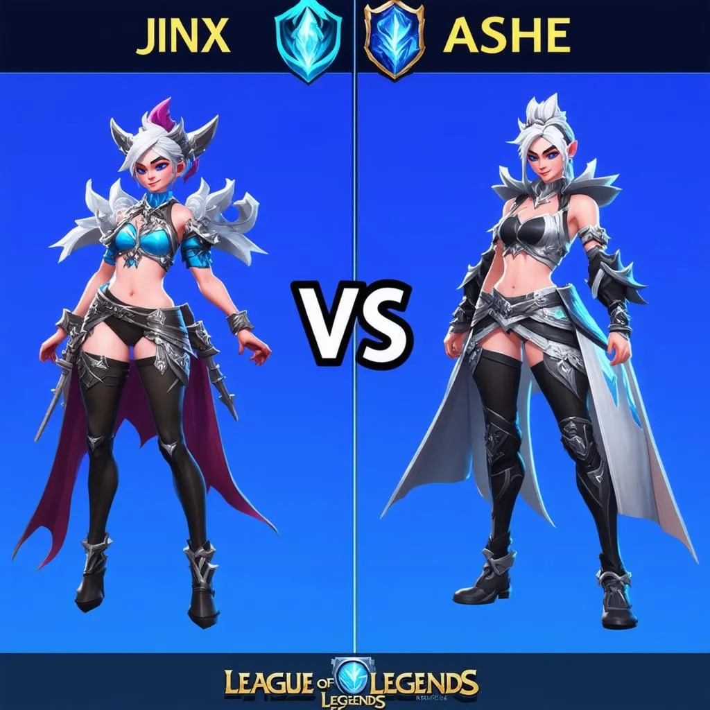 Jinx vs Ashe