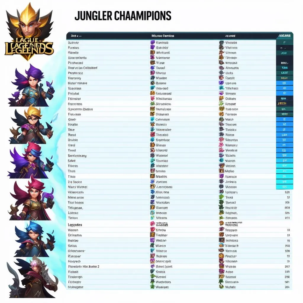 Tier list-jungler