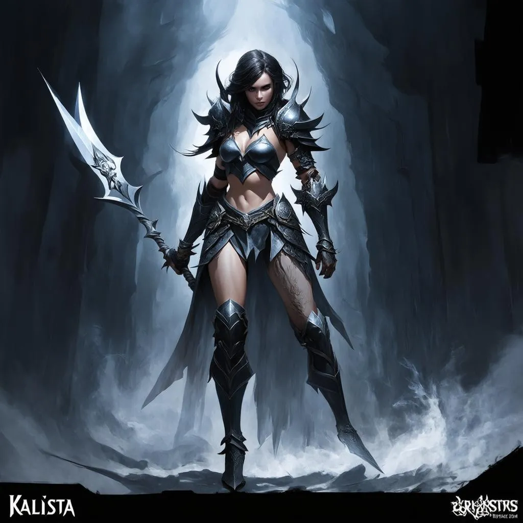 Kalista Nữ Tướng Hắc Ám